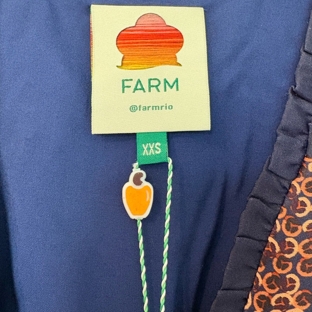 FARM Rio Multicolor Paisley Long Sleeve Dress - Picture 7 of 9